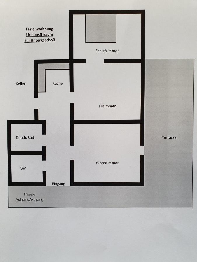 UrlaubsRaum Apartman Heiligkreuzsteinach Kültér fotó